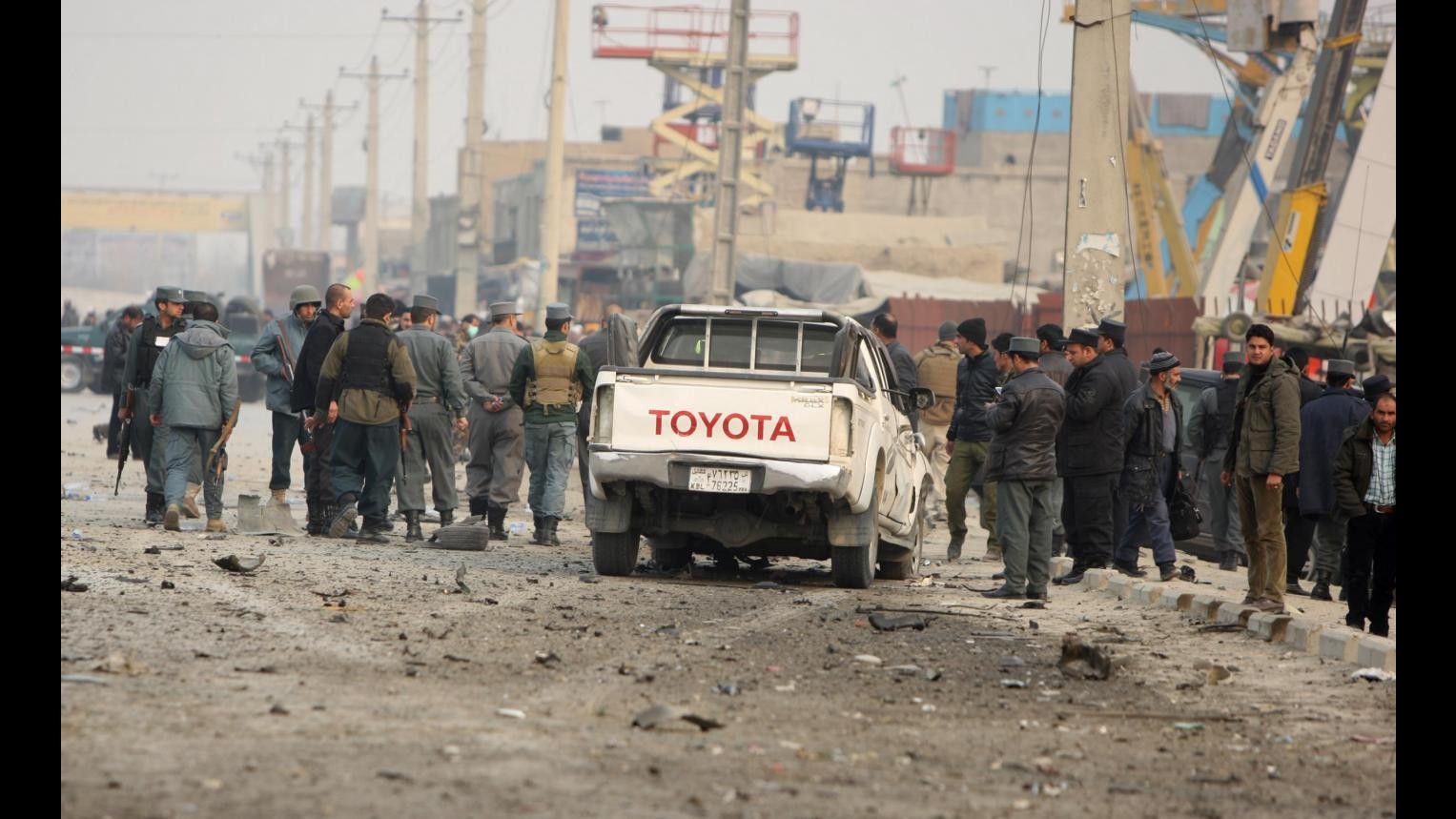 Afghanistan, esplosione a Kabul: si temono vittime
