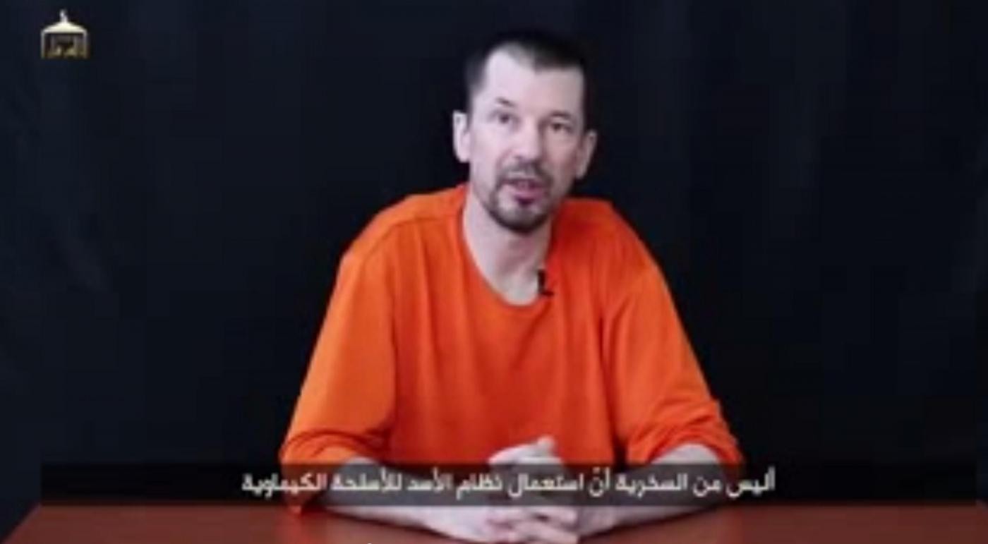 Isis, nuovo video dell’ostaggio Cantlie a Mosul