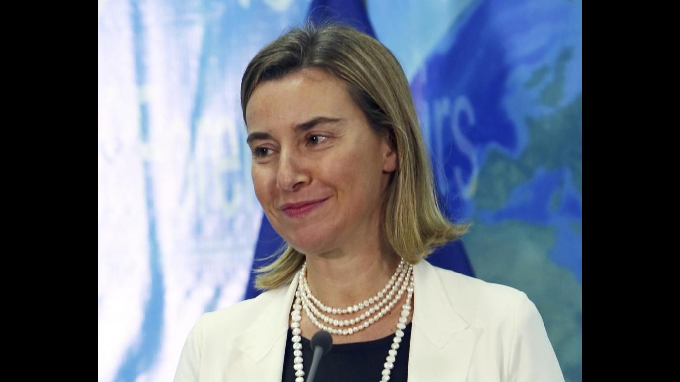 Mogherini: Napolitano è un grande presidente