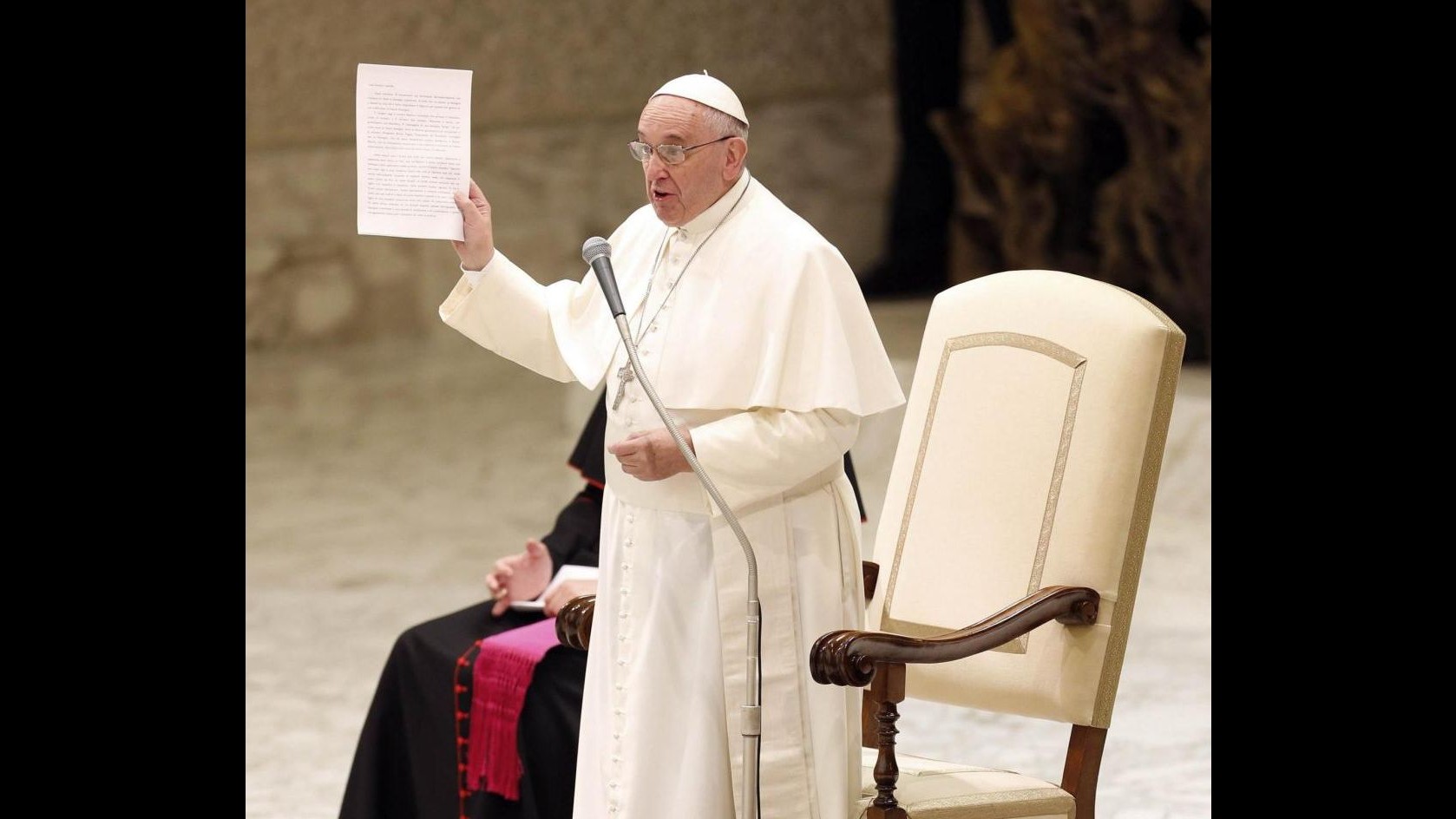 Papa: Tutti chiamati ad essere liberi e lottare contro schiavitù