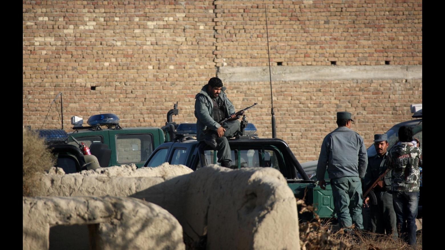 Afghanistan, attacco talebano nell’est del Paese: 2 morti, 8 feriti