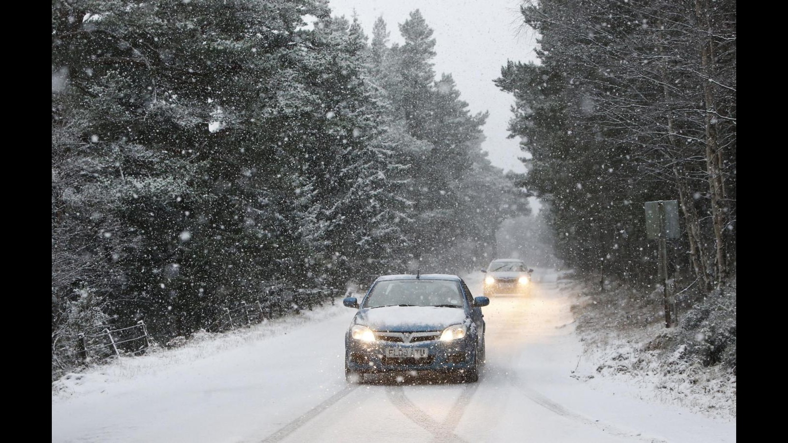 Maltempo, allerta per nevicate a bassa quota al centro-sud