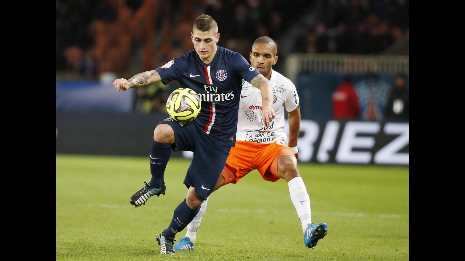 Ligue 1: Psg vince in rimonta, 4-2 all’Evian. In gol Verratti