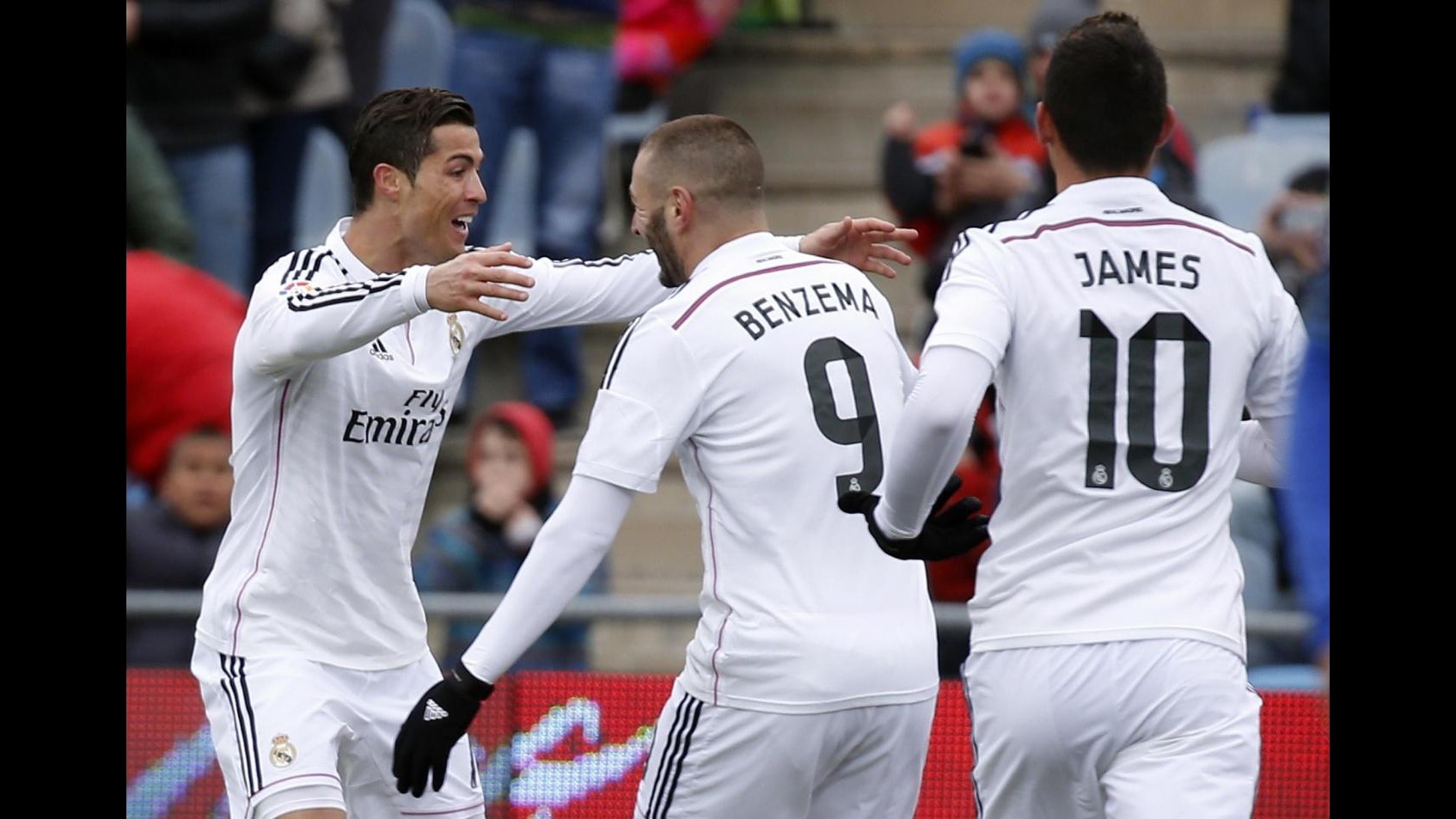 Liga, Real Madrid campione d’inverno: 3-0 al Getafe, +4 sul Barcellona