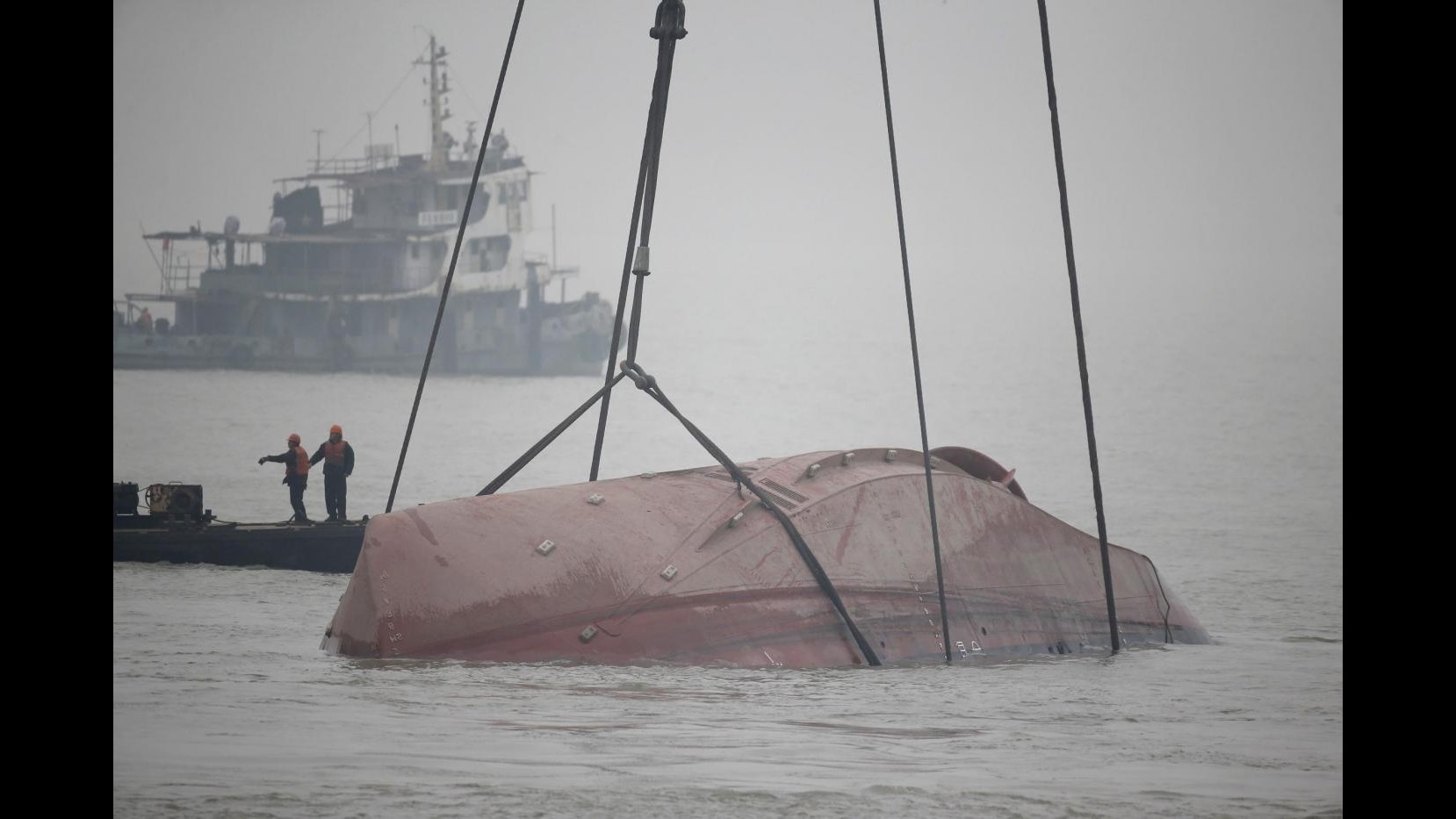 Cina, 22 morti dopo affondamento rimorchiatore in fiume Yangtze