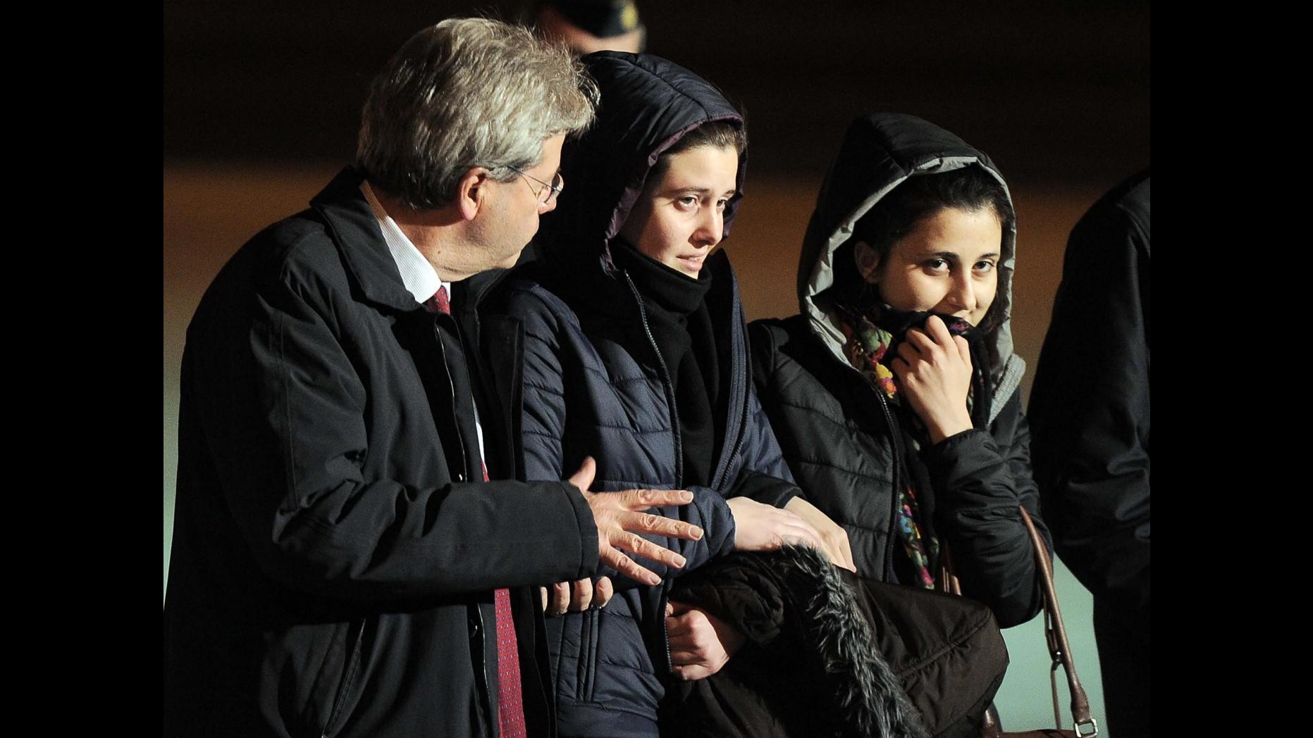 Siria, Greta e Vanessa sono in Italia