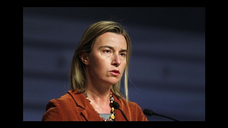 Ucraina, Mogherini: Se Russia rispetta accordi Minsk, Ue riveda sanzioni