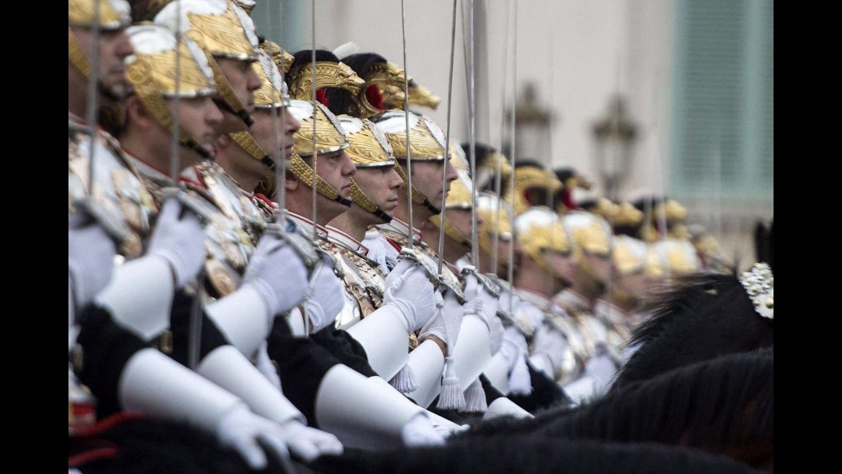 Quirinale, tutto pronto per onori militari a Napolitano