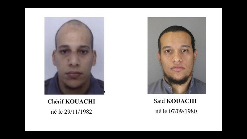 SCHEDA Charlie Hebdo, i fratelli Kouachi: da rap a filiera jihad