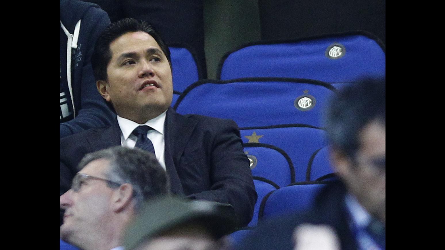 Inter, Thohir: Pensiamo in grande, ma mancata Champions o Europa non sarebbe problema
