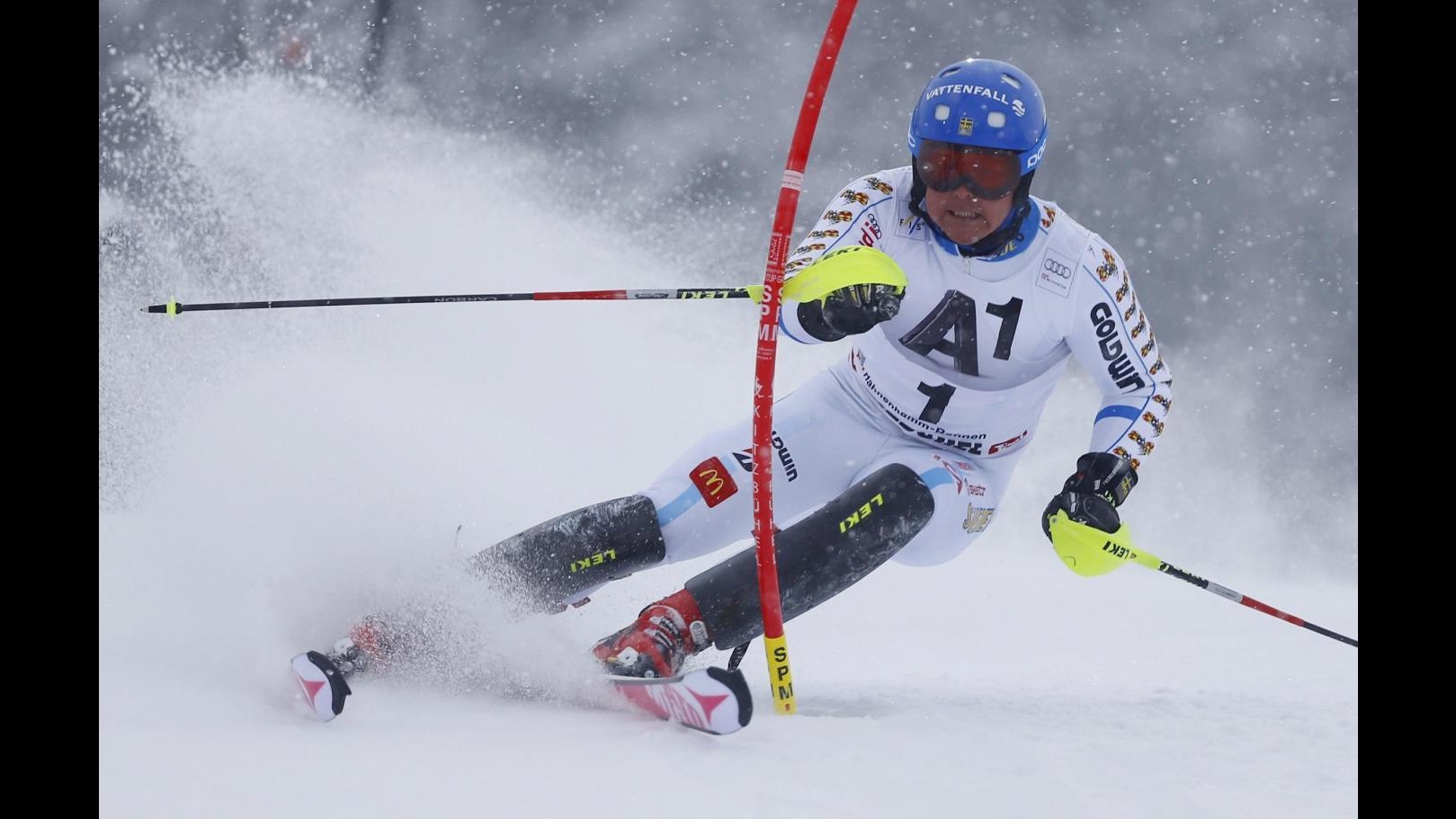 Sci, CdM: Hargin vince slalom Kitzbuehel, Razzoli 4° e Gross 8°