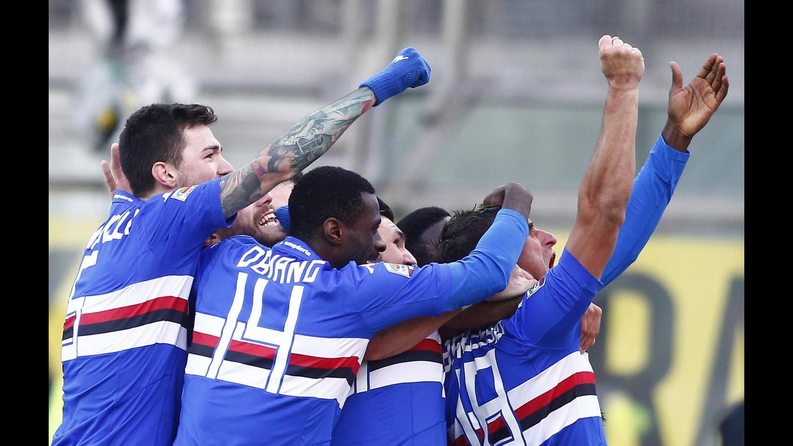 Serie A, Samp non si ferma e sale al 3° posto: Bergessio-Soriano stendono Parma