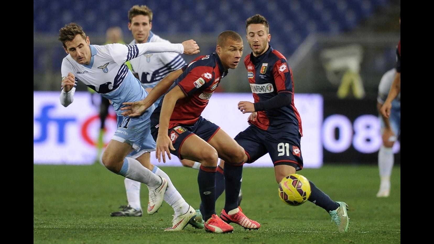 Serie A, Genoa espugna Olimpico e rompe digiuno: rigore Perotti affonda la Lazio