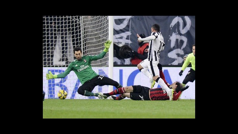 Serie A, botta e risposta al veleno tra Milan e Juventus sul gol di Tevez