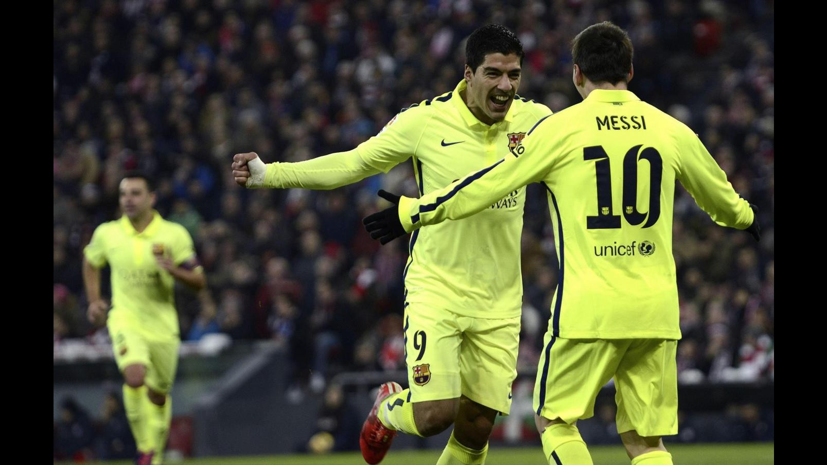 Liga: doppietta Messi, Barcellona travolge 5-2 Athletic Bilbao