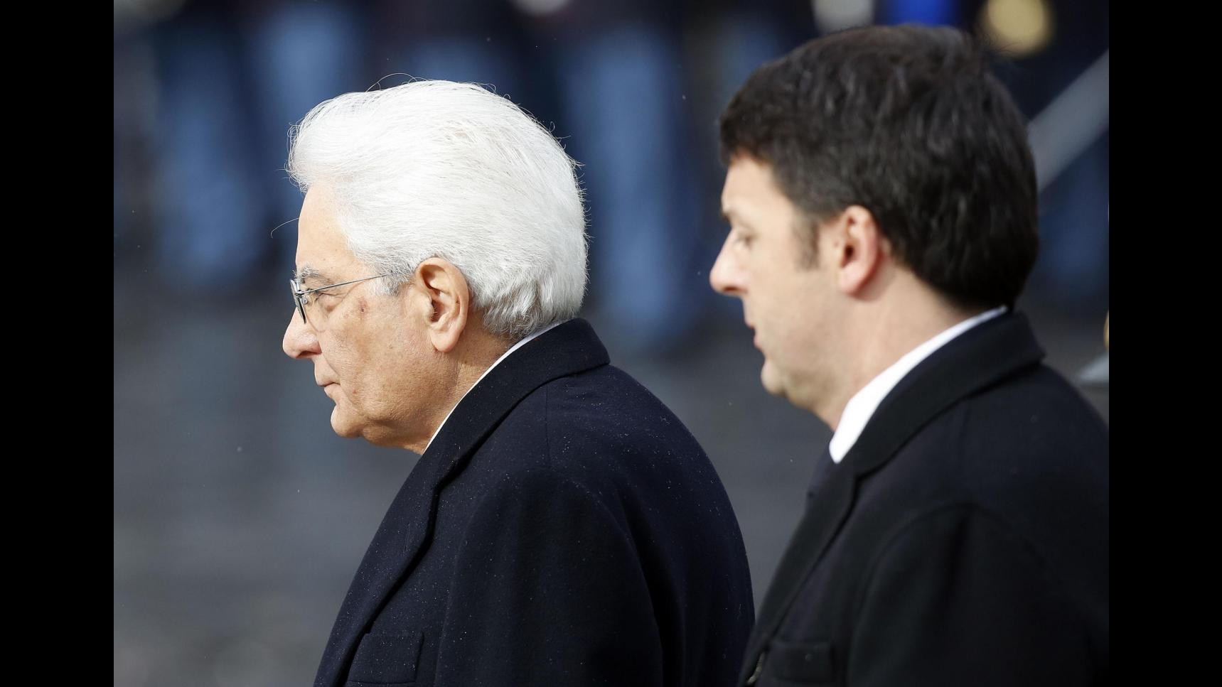 Quirinale, Renzi: Mattarella galantuomo, riscatto dopo 101