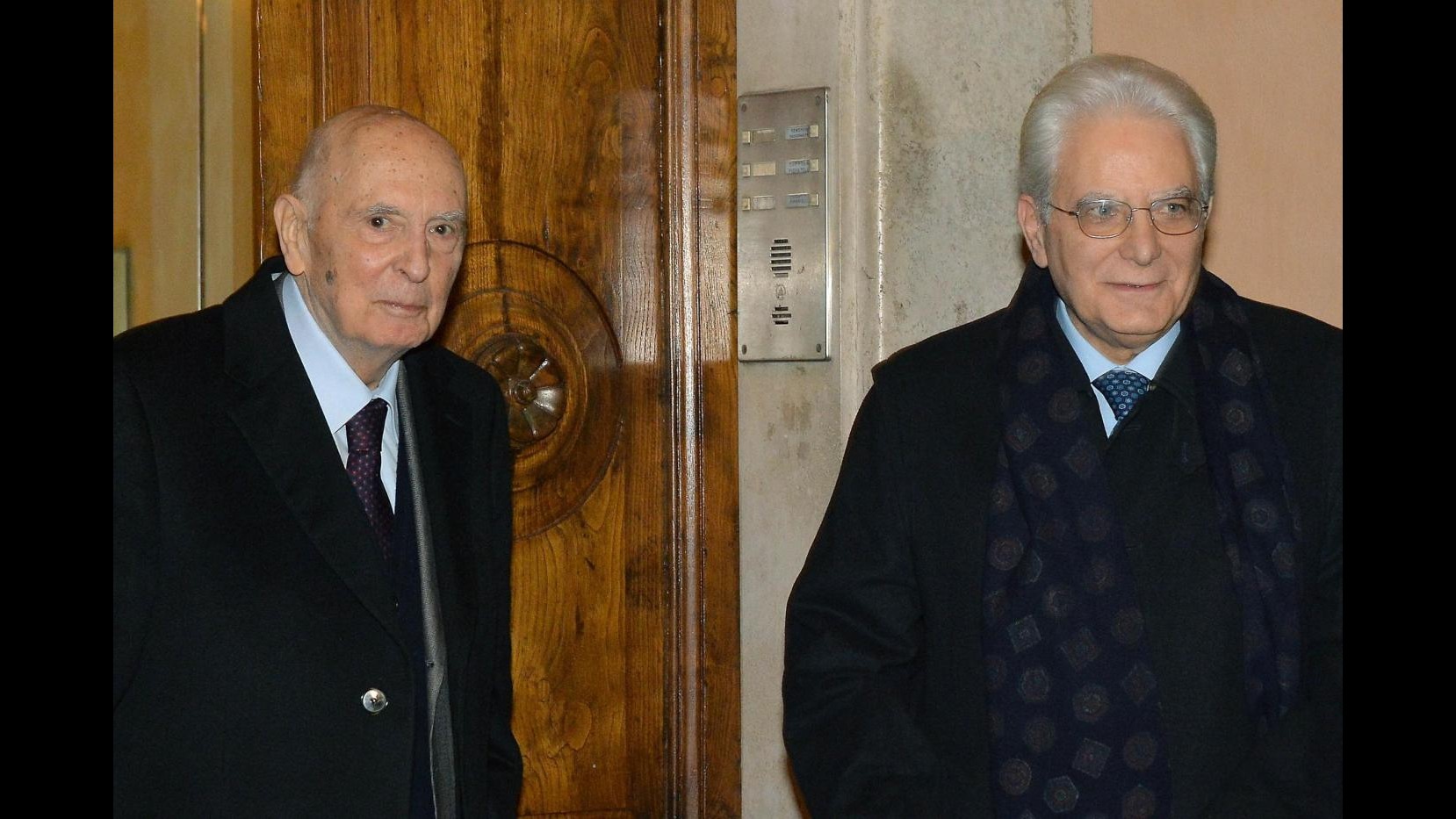 Mattarella: Ringraziamento particolarmente intenso a Napolitano