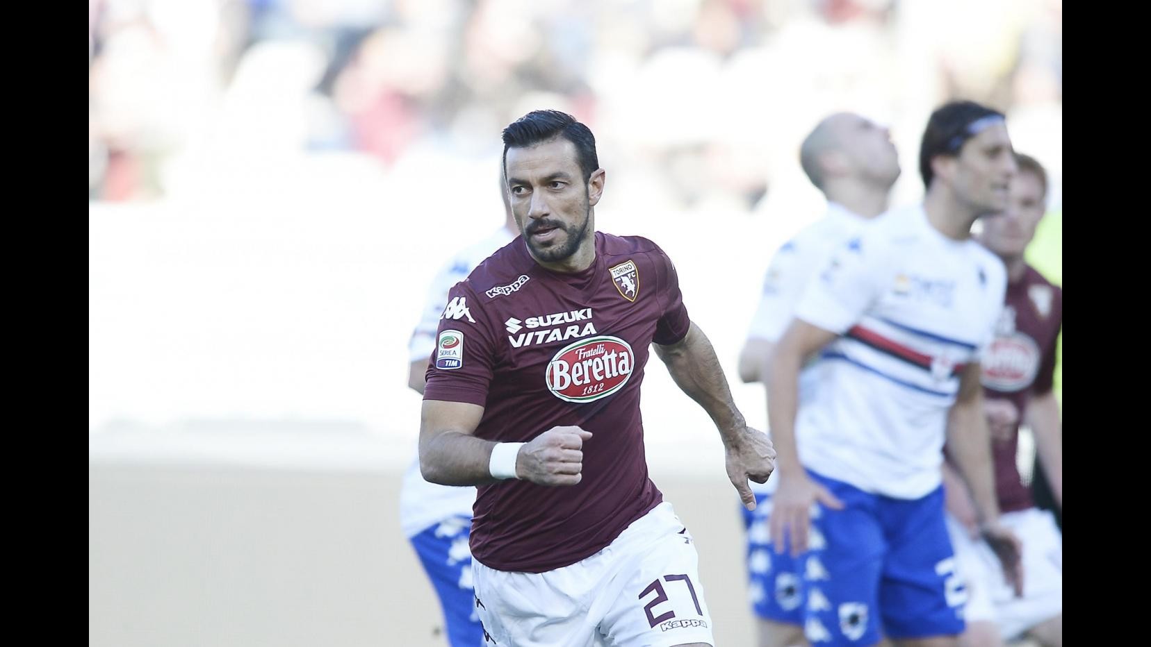 Serie A, Toro scatenato: super Quagliarella travolge la Samp, debutta Eto’o