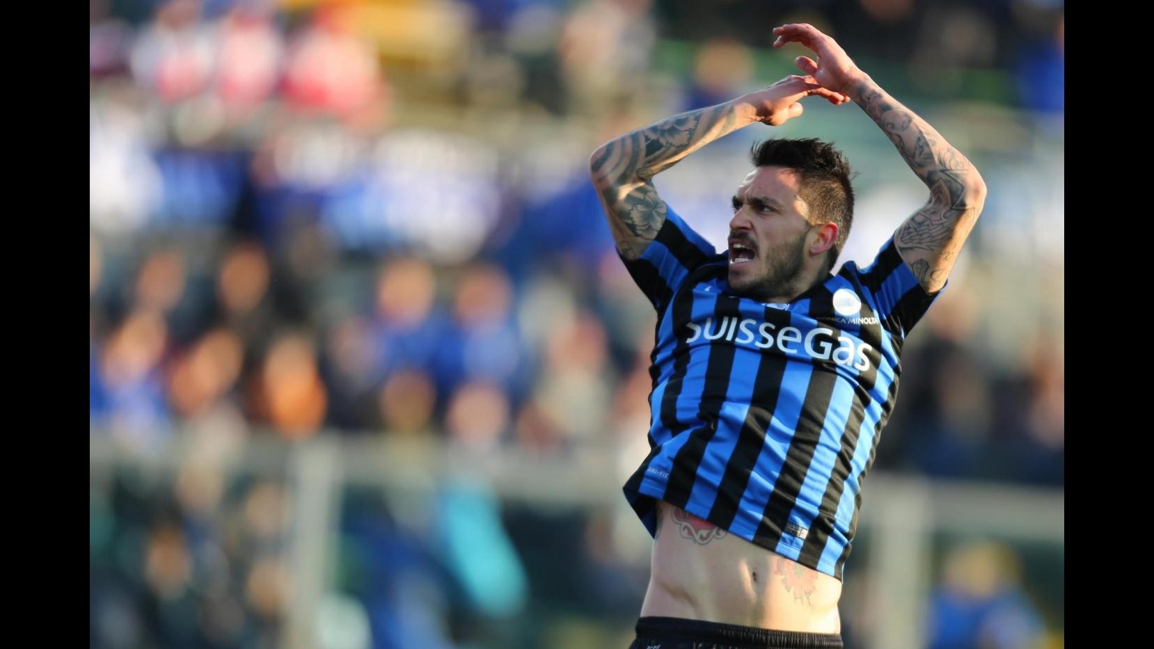 Serie A, l’ex Pinilla affonda Cagliari. L’ Atalanta si rialza