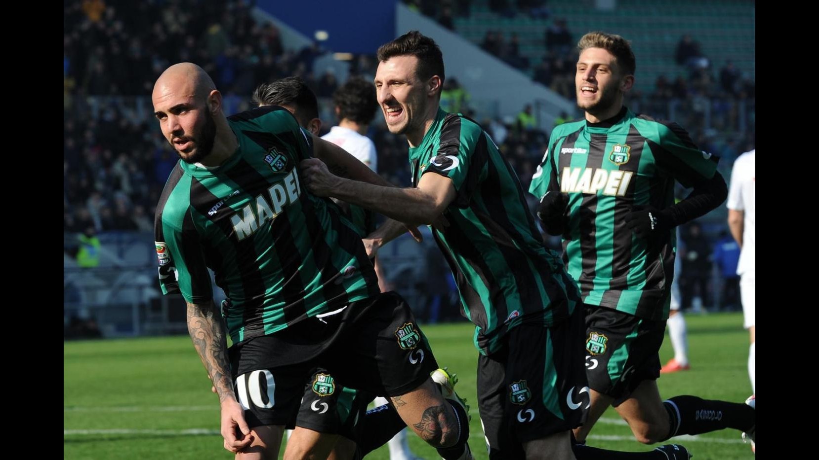 Serie A, Inter naufraga al Mapei Stadium: 3-1 Sassuolo con il trio Zaza-Berardi-Sansone