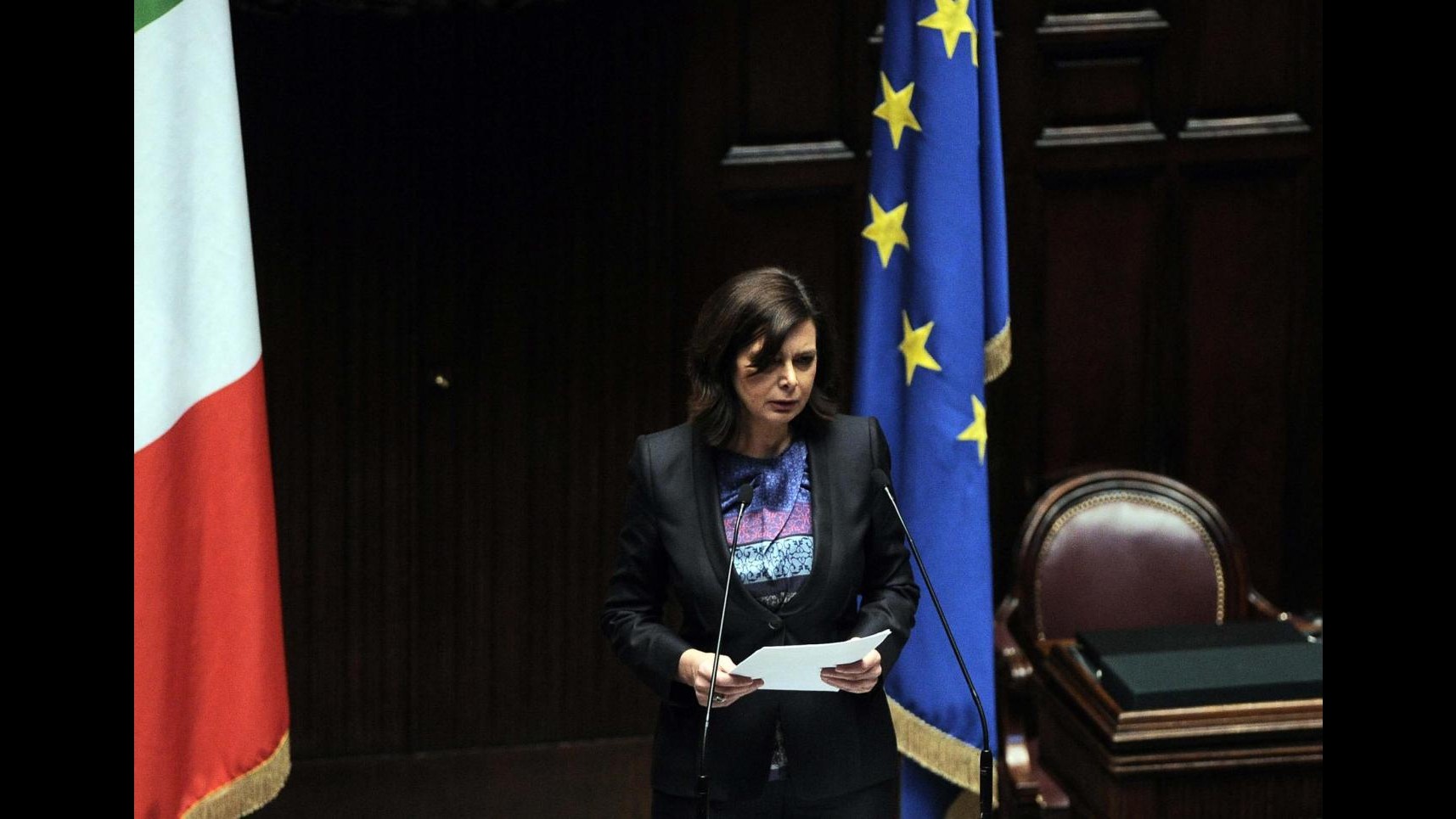 Quirinale, Boldrini: Proclamo eletto Sergio Mattarella
