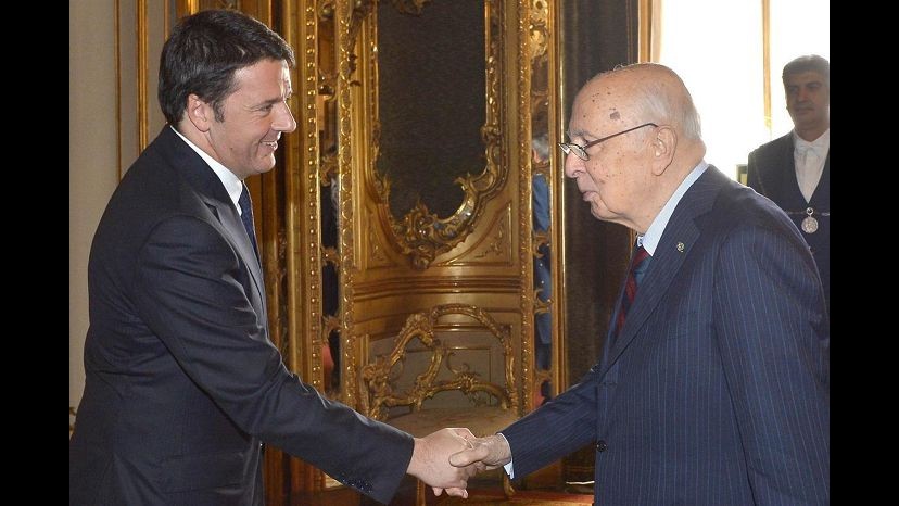 Quirinale, lungo incontro Renzi-Napolitano alla Camera