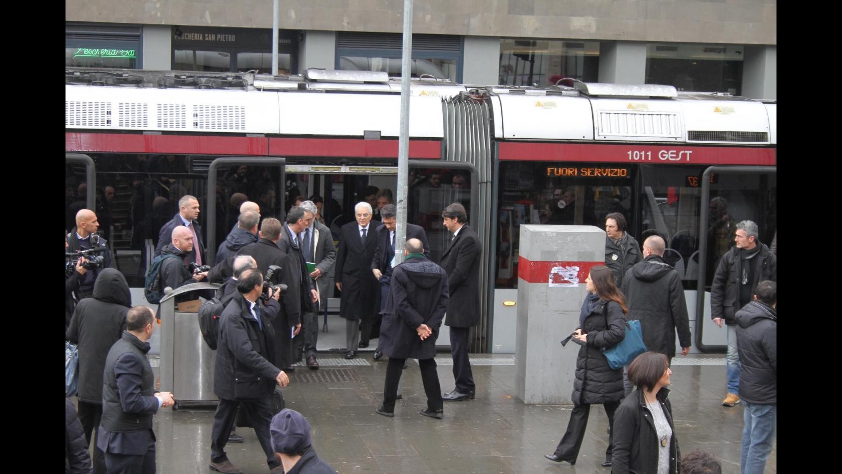 Fs, Mattarella arrivato a Firenze con treno Frecciargento