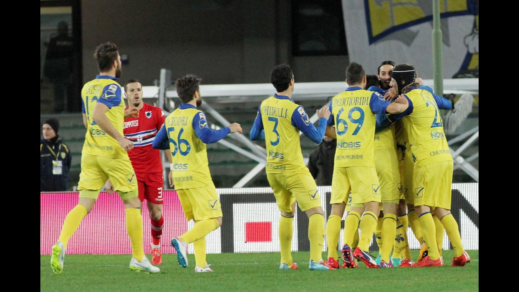 Serie A, Sampdoria non vince più: Chievo, altro passo salvezza con Izco-Meggiorini
