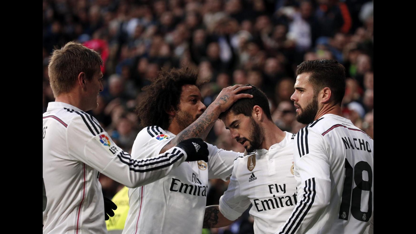 Liga: Real Madrid torna al successo, 2-0 al Deportivo