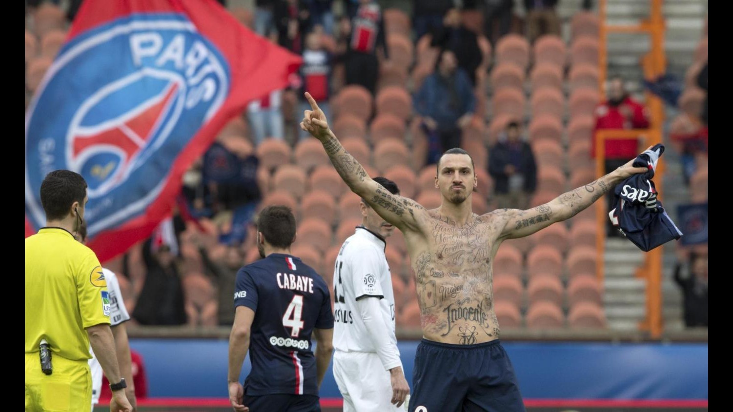 Calcio, Ligue 1: pari-beffa per Psg, Caen rimonta negli ultimi minuti