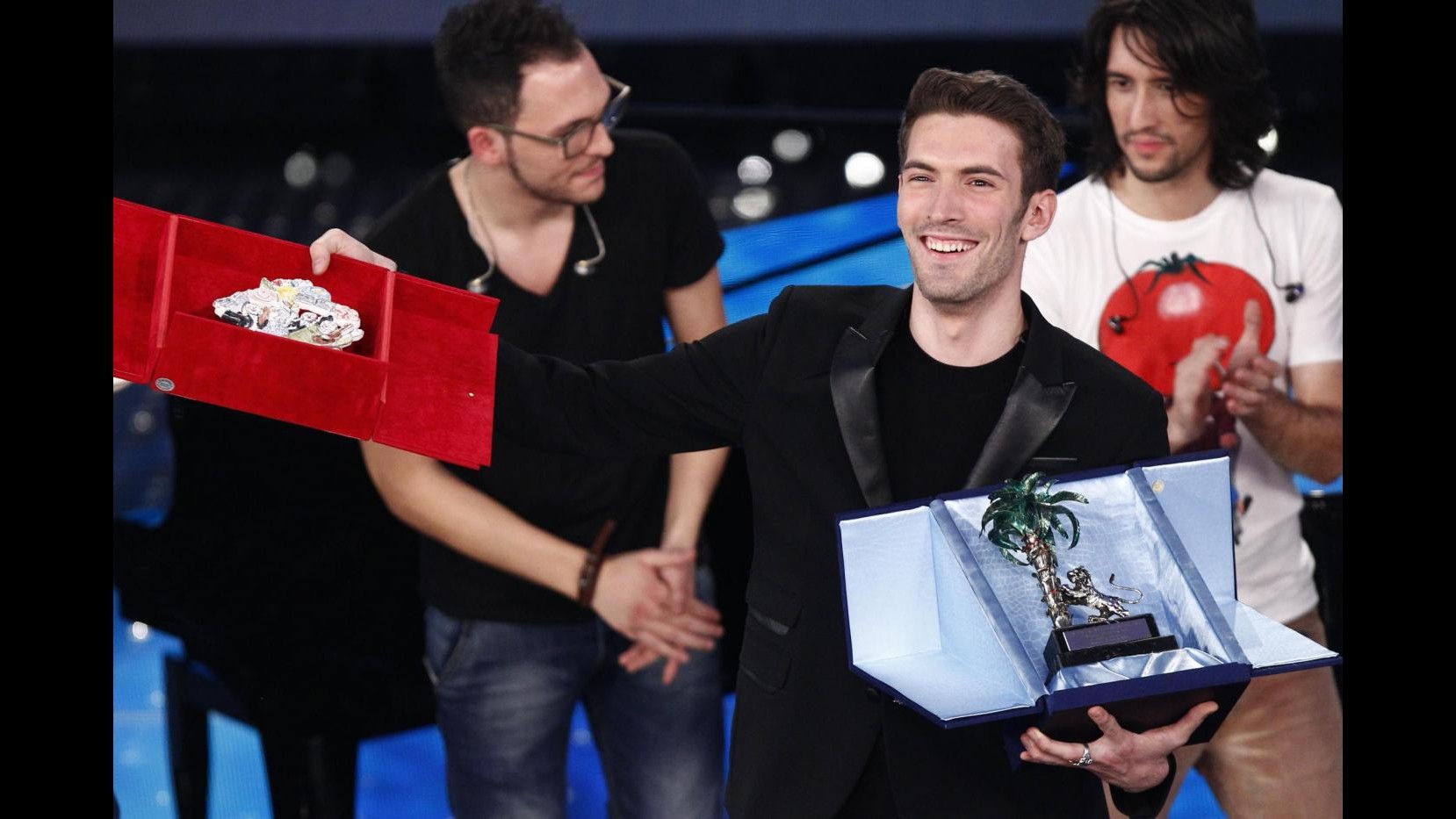 Sanremo, tripletta di Giovanni Caccamo: Ha vinto la mia autenticità