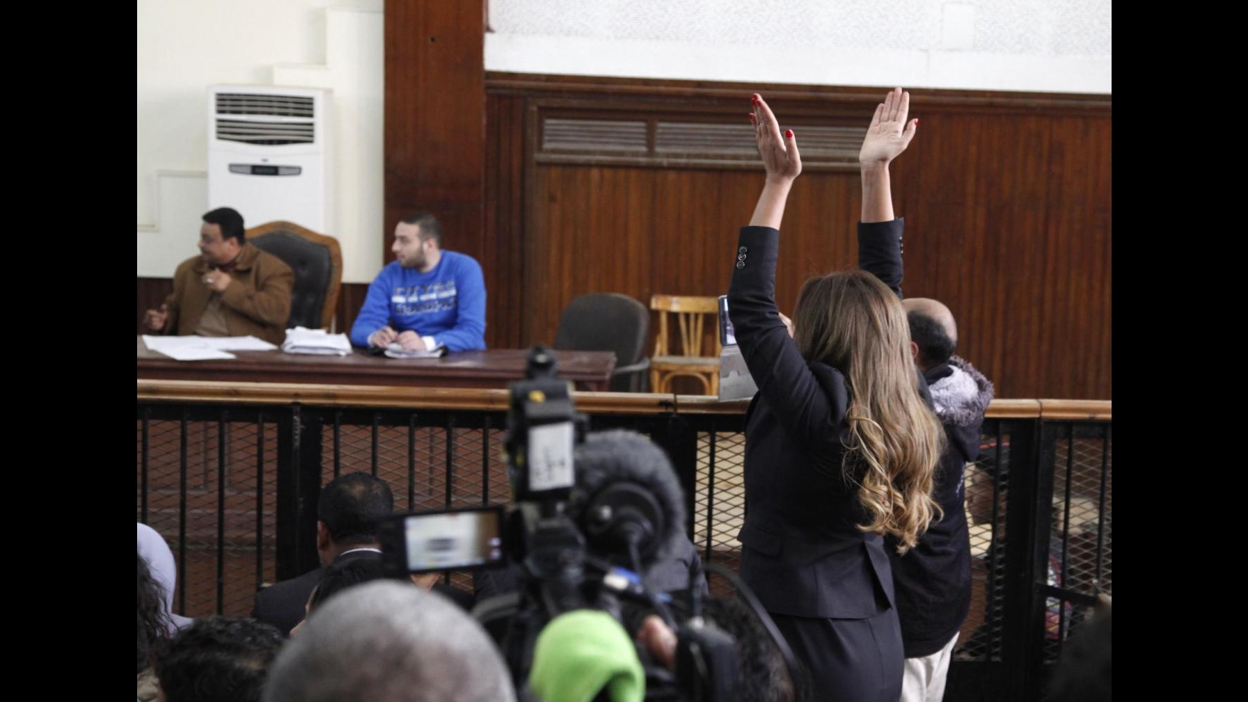 Egitto, liberati giornalisti di al-Jazeera Fahmy e Mohamed