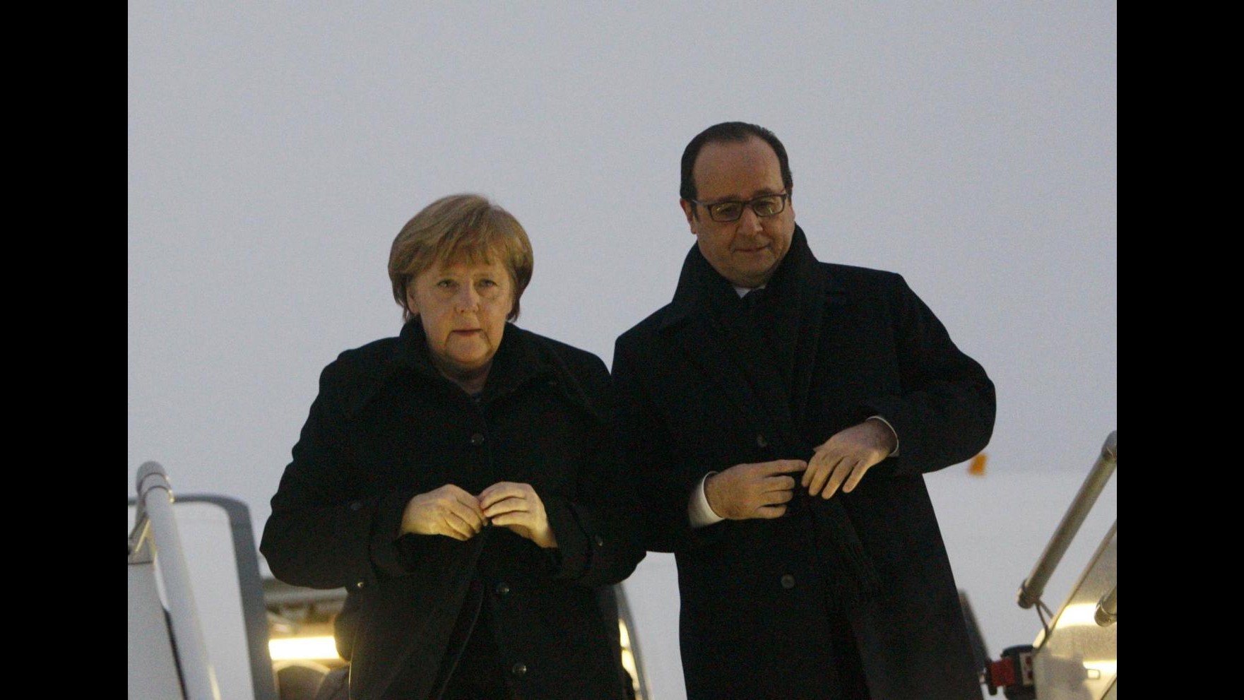 Ucraina, Hollande e Merkel incontrano Poroshenko prima di Putin