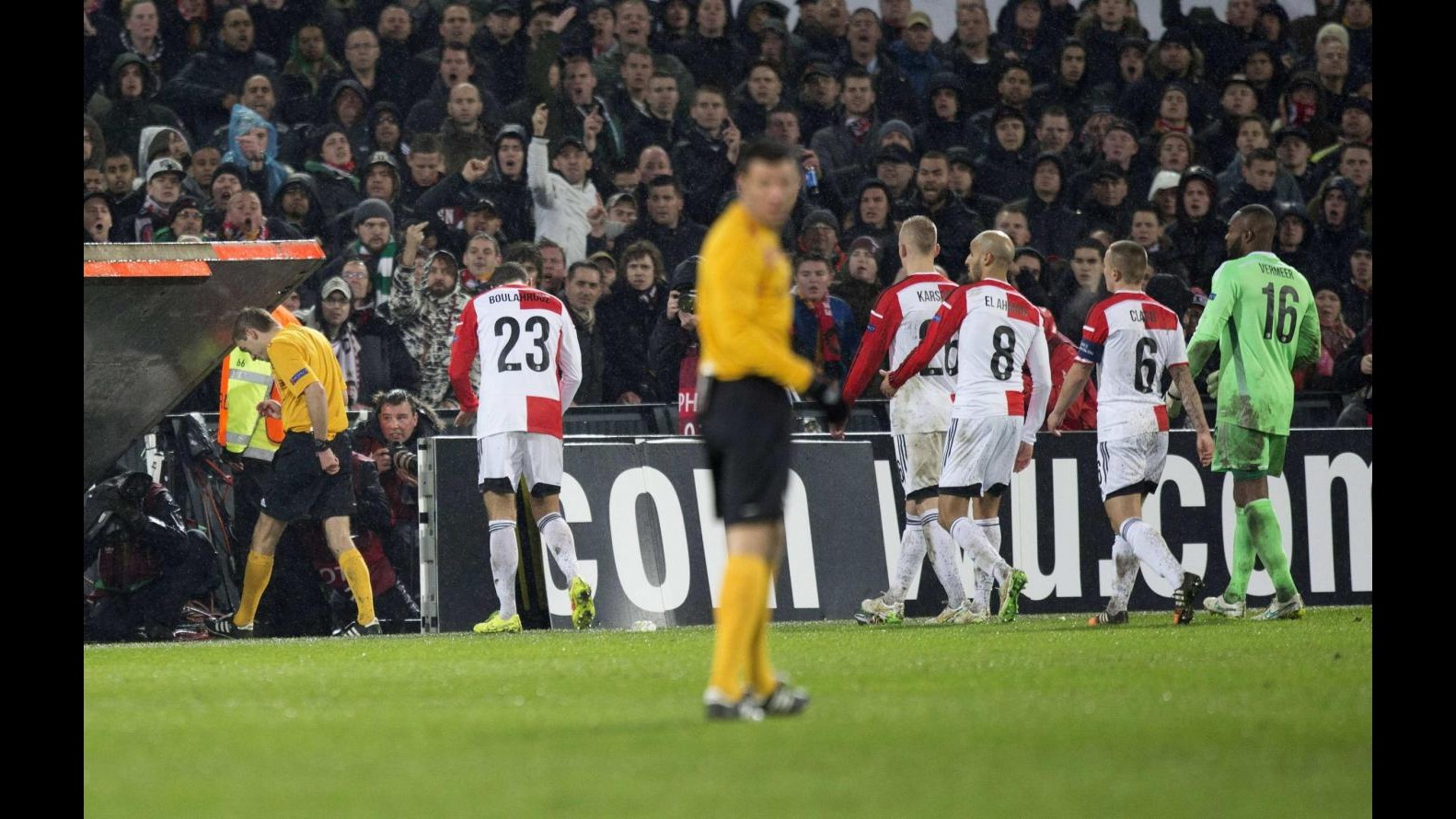 Feyenoord-Roma, Uefa mette club olandese e Ljajic sotto inchiesta
