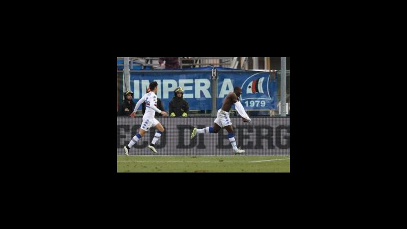 Serie A, Sampdoria vince in rimonta: Muriel-Okaka inguaiano Atalanta