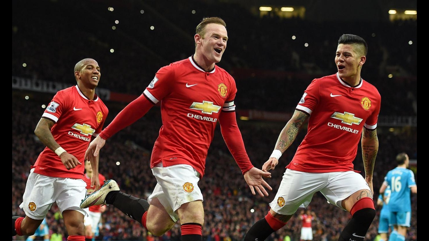 Premier League: Doppietta Rooney, Manchester United supera 2-0 Sunderland