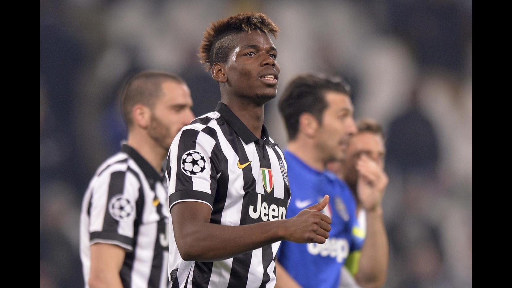 Juventus: escluse lesioni a coscia sinistra per Pogba