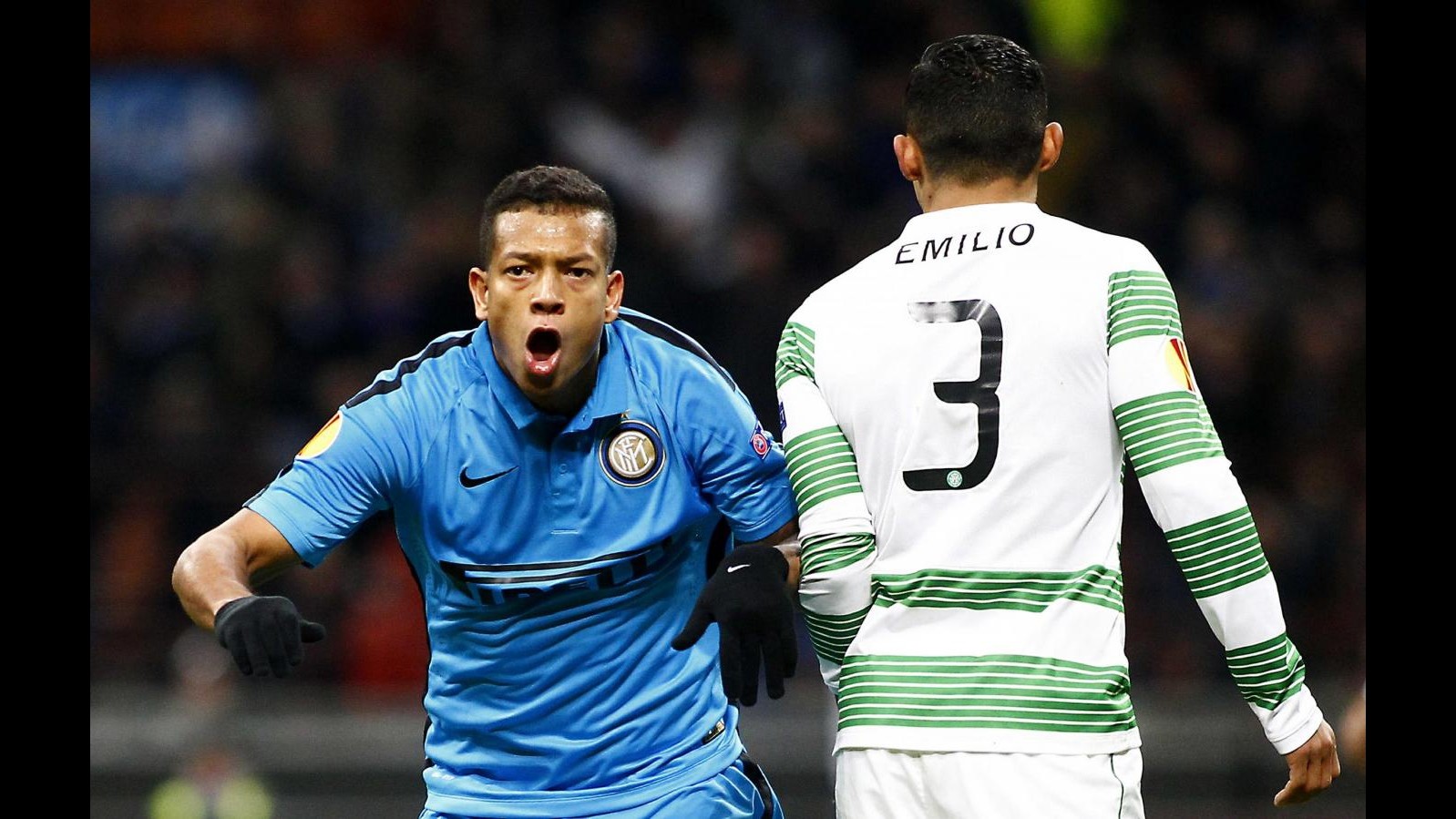 Europa League: magia di Guarin piega il Celtic, Inter vola agli ottavi