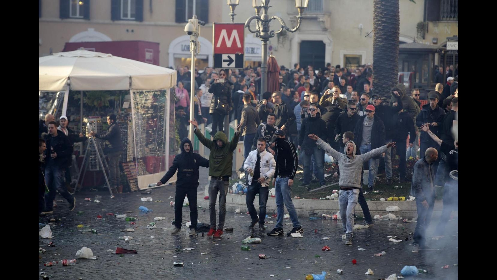 Scontri Roma, giudici Rotterdam chiedono rogatoria su ultras