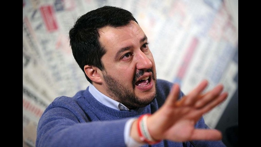 Salvini: L’Europa è una sciagura, sabato corteo per un’Ue diversa