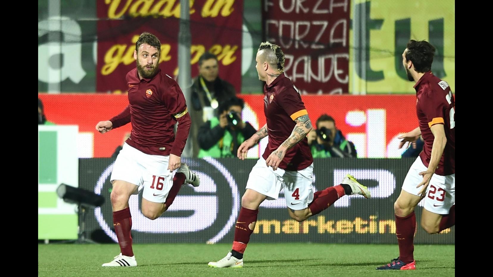 Serie A: De Rossi affonda Cesena, Roma ritrova sorriso