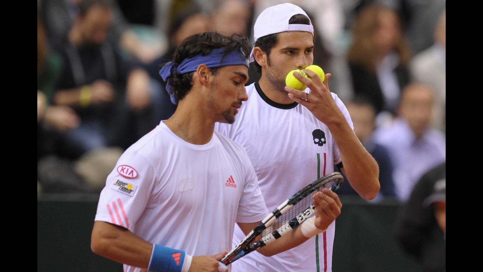 Tennis, Atp Indian Wells: Fognini e Bolelli sconfitti in finale doppio