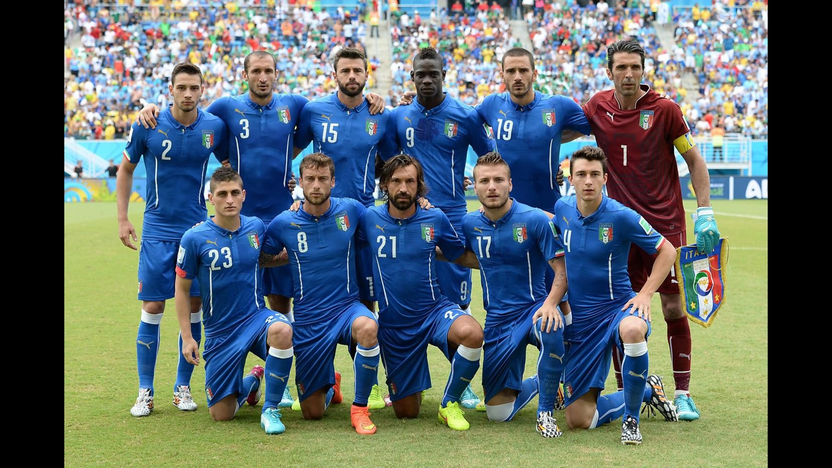 Classifica Fifa: Italia sale al 16/o posto Belgio 2/o Argentina prima