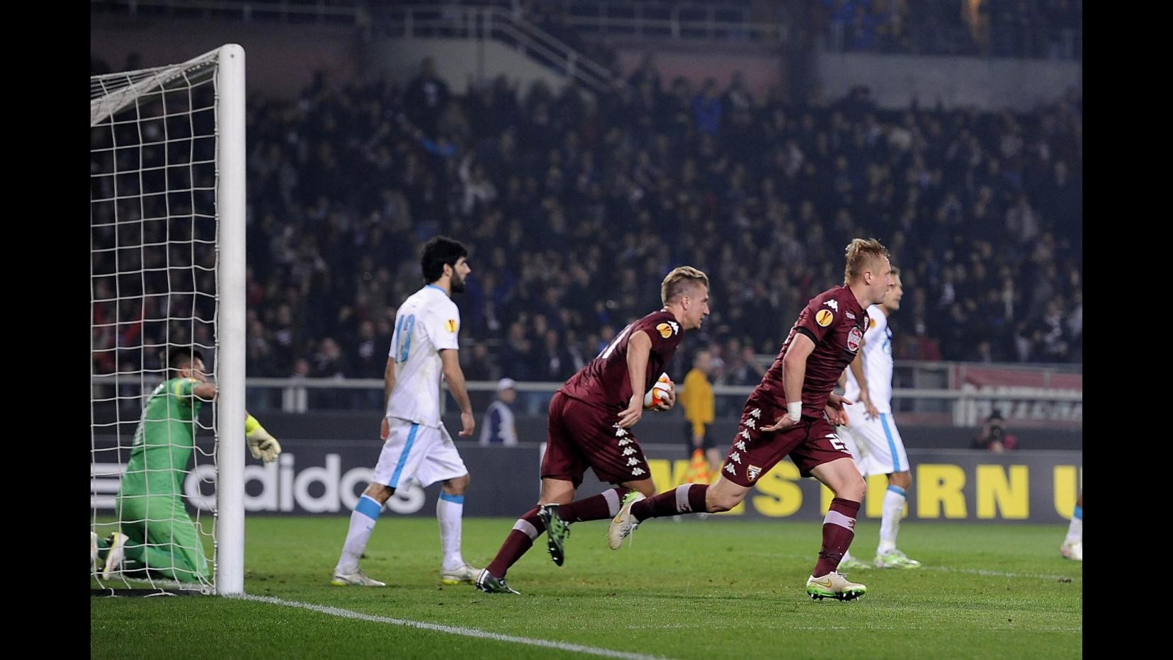 Europa League, cuore Toro non basta: Zenit sconfitto 1-0 ma va ai quarti