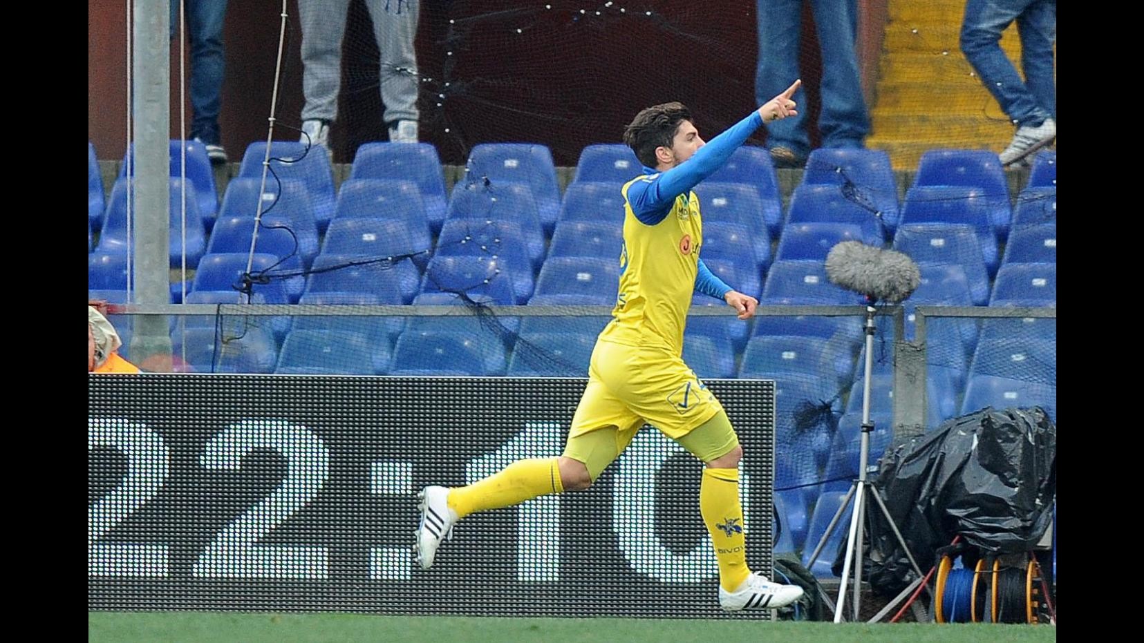 Serie A, Paloschi stende Genoa: Chievo Verona espugna 2-0 il Ferraris