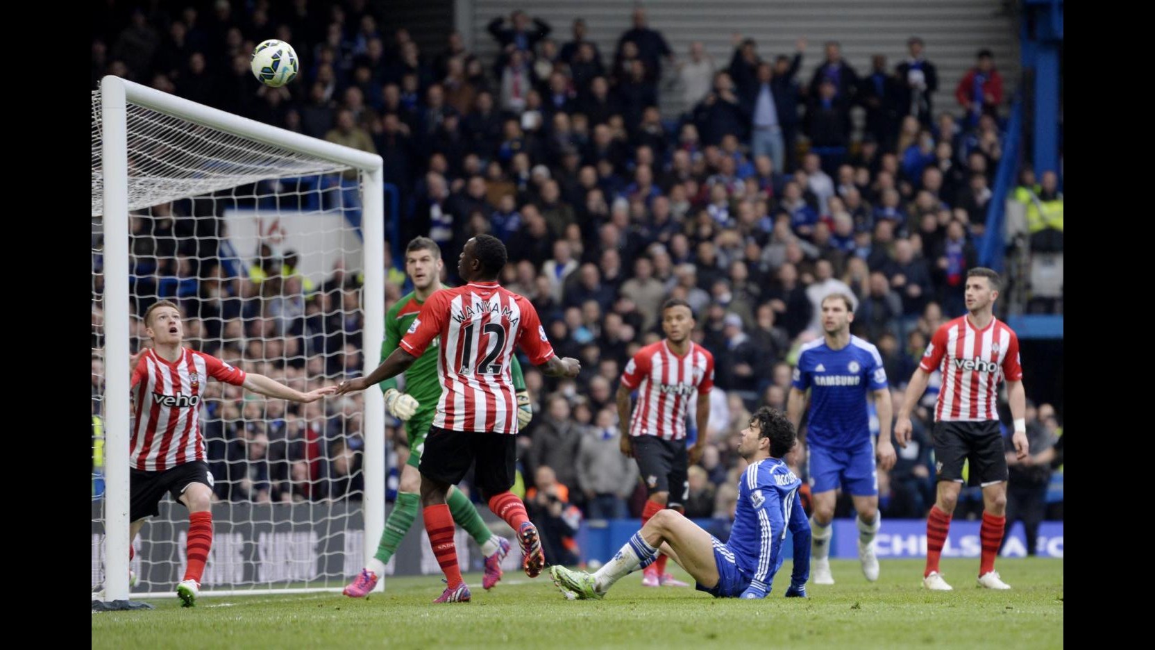 Premier League: Diego Costa illude, Chelsea fa 1-1 con Southampton