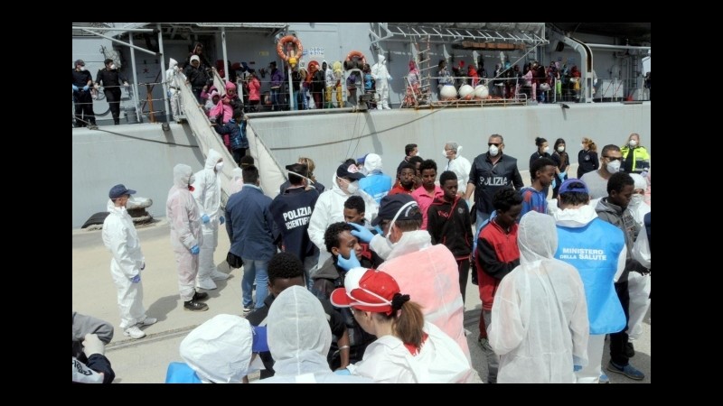 Sbarchi, 106 migranti soccorsi nella notte al largo della Calabria