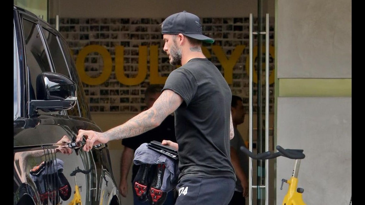 Allargare la famiglia? David Beckham non risponde ai paparazzi