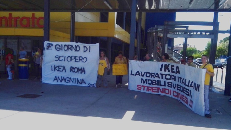 Ikea Deserto A Roma Lavoratori In Sciopero Da Una Settimana