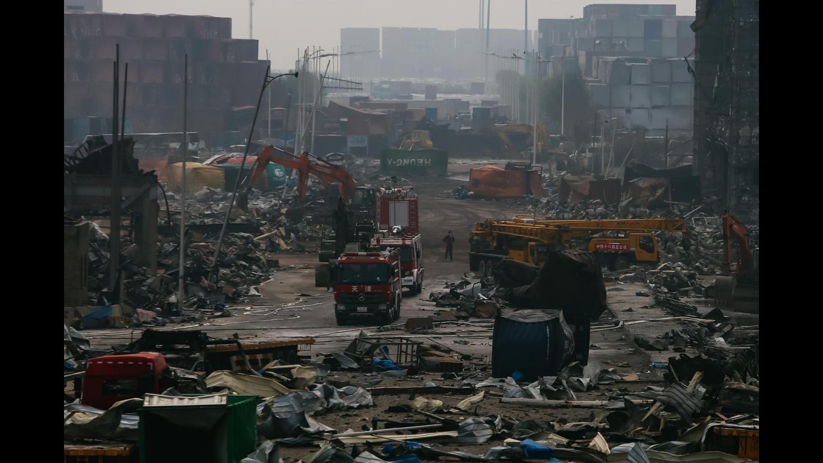 Cina, Tianjin: sale a 114 bilancio dei morti, 700 tonnellate cianuro sodio nell’area